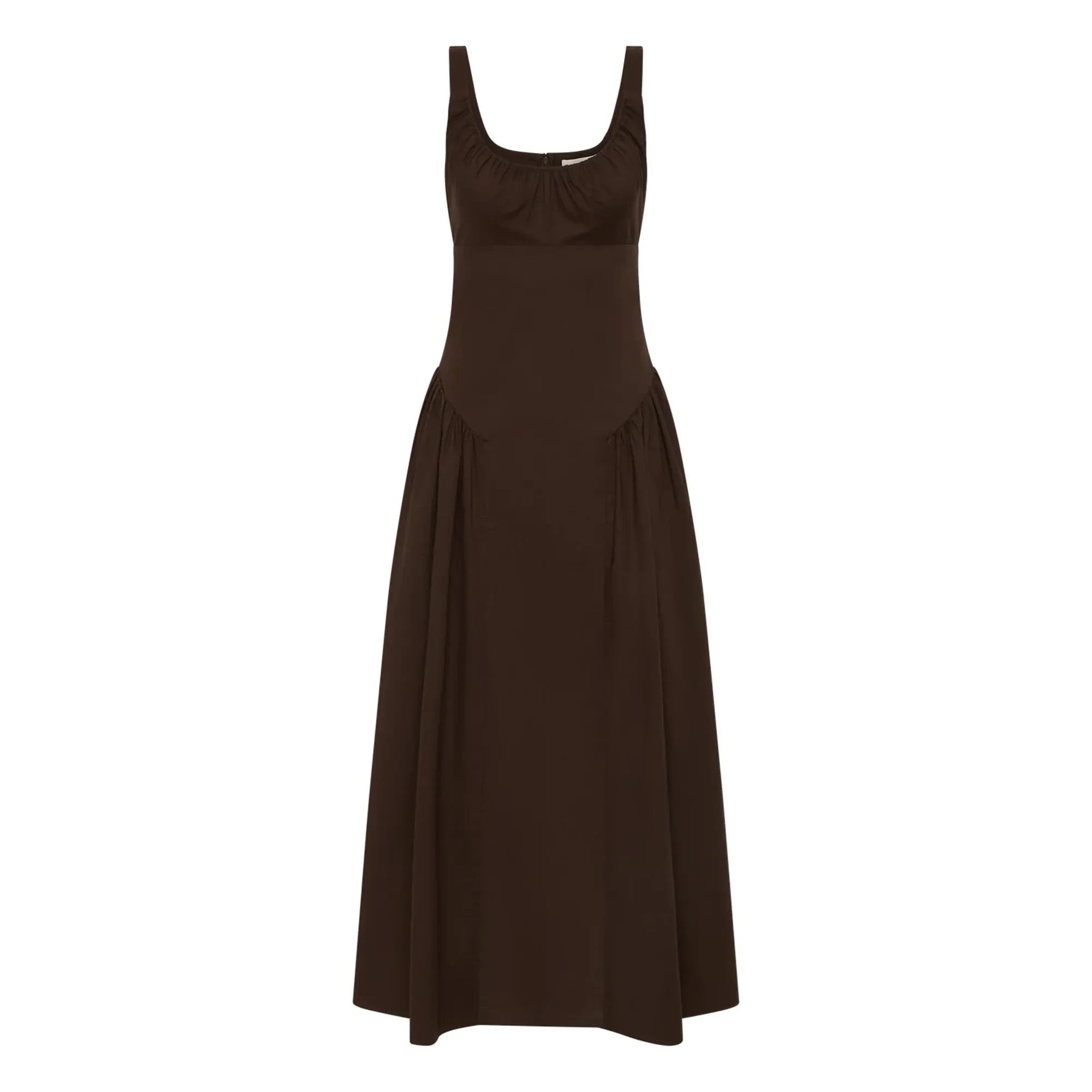 Faithfull the Brand - Marcella Cotton Dress | Coffee
