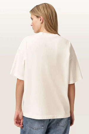 AllSaints women's cotton t-shirt INSIGNIA