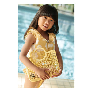 Liewood - Samantha Charms Recycled Fiber Basket | Yellow