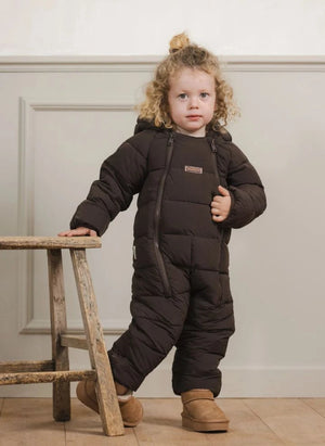 Töastie - Waterproof Faux Fur Hooded Cloud Jacket | Brown