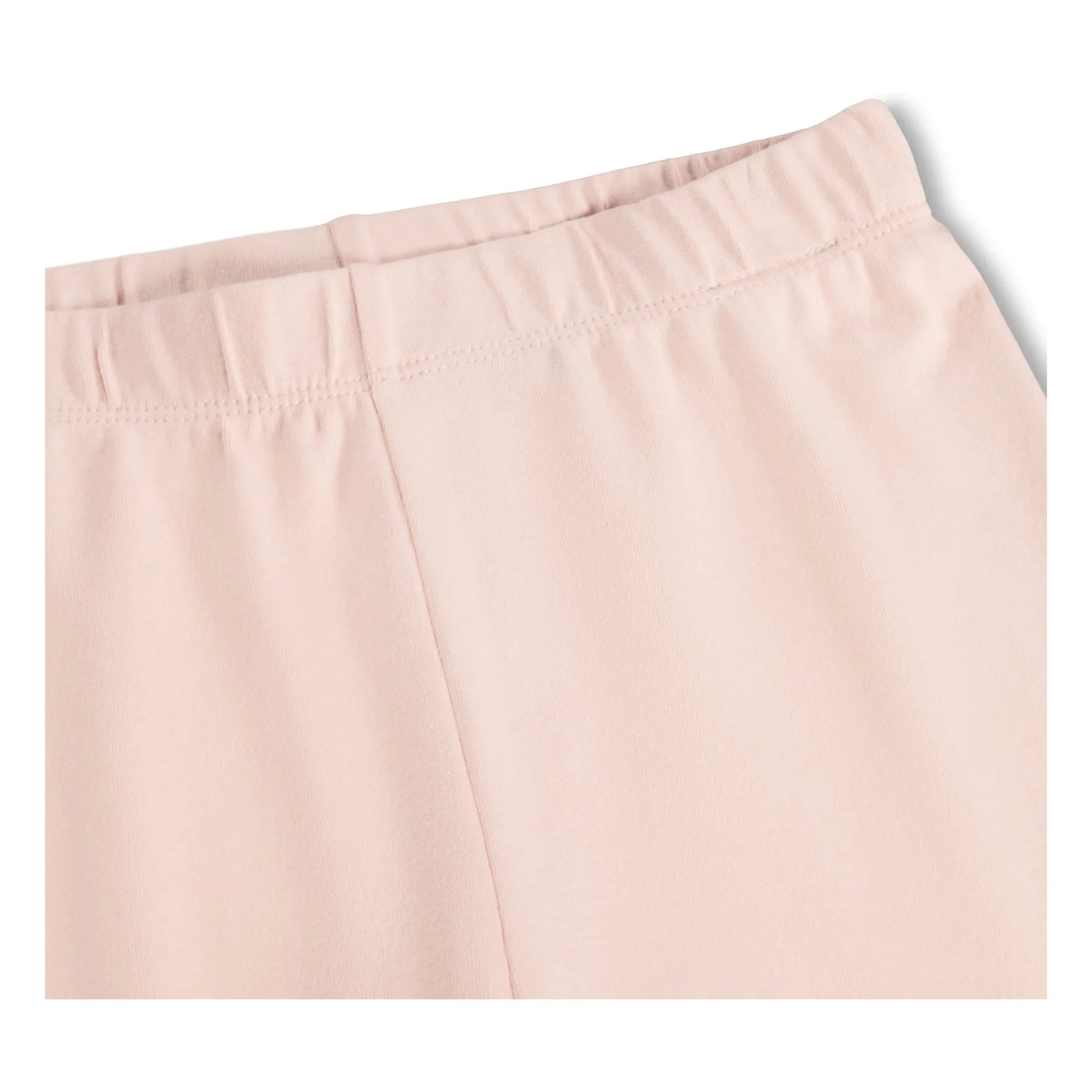 Molo - Luvis Smile Organic Cotton Pajama Shorts | Pale Pink