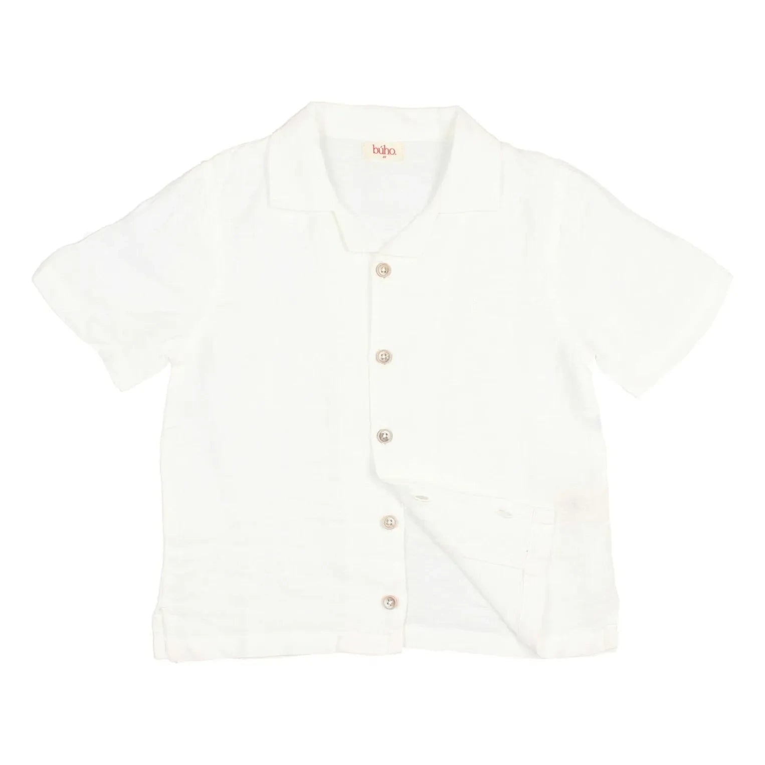 Búho - Linen shirt | White