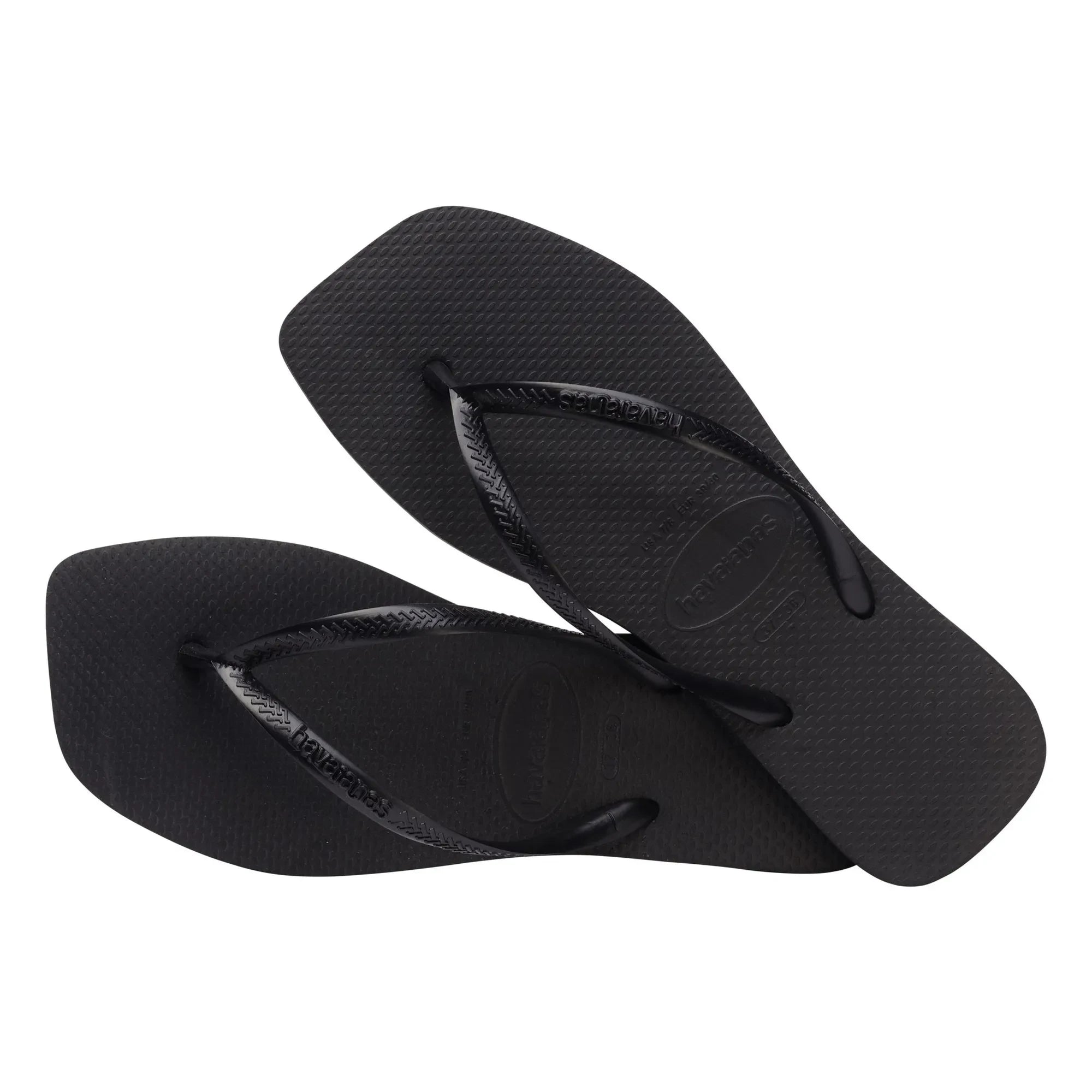 Havaianas - Slim Square Slides | Black