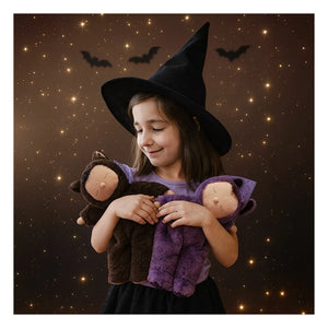 Olli Ella - Cozy Dinkum Bat Baby | Black