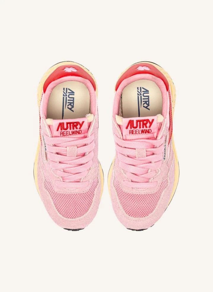 Autry - Reelwikid Low Suede Sneakers | Pink