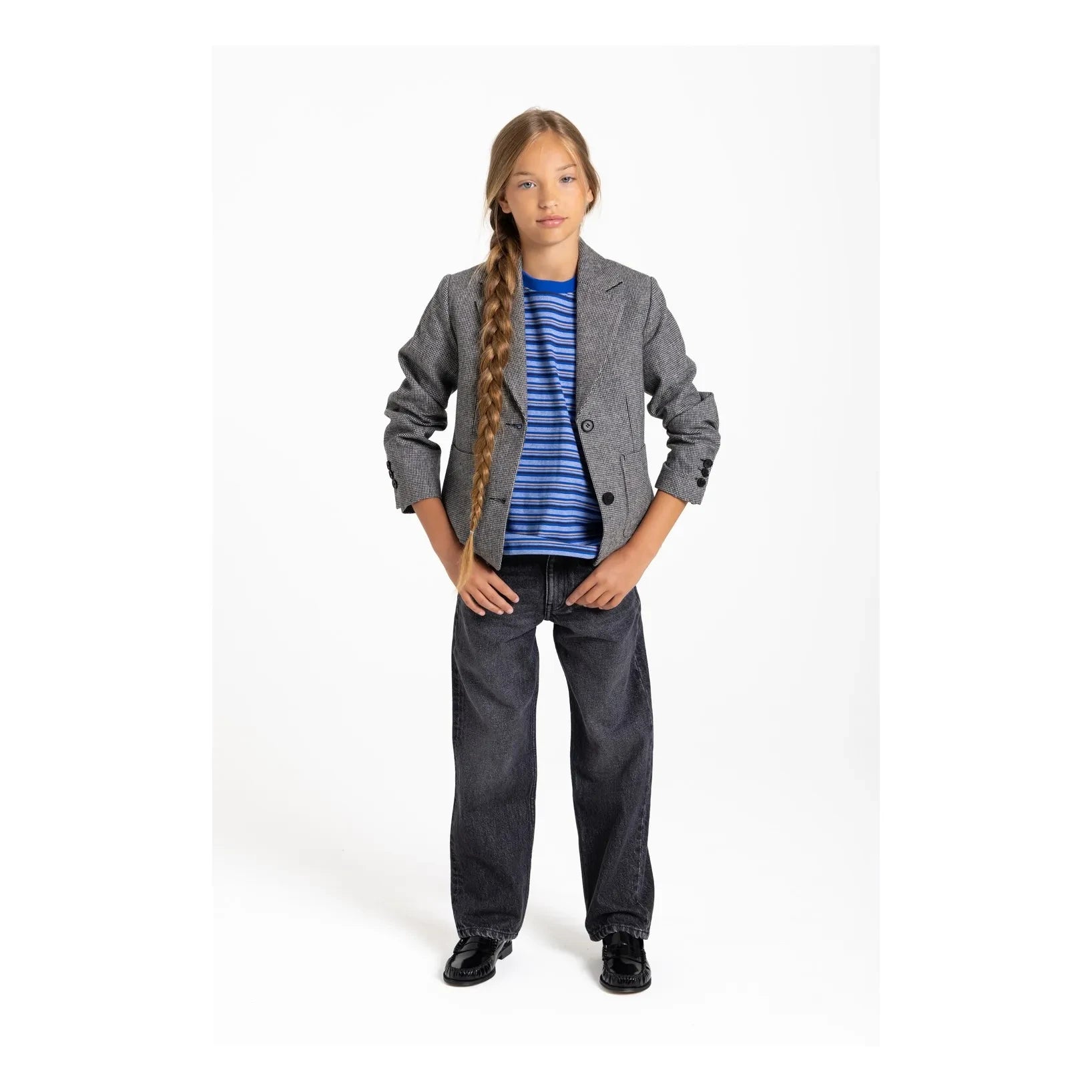 Finger in the nose - Jean Gina | Denim gri