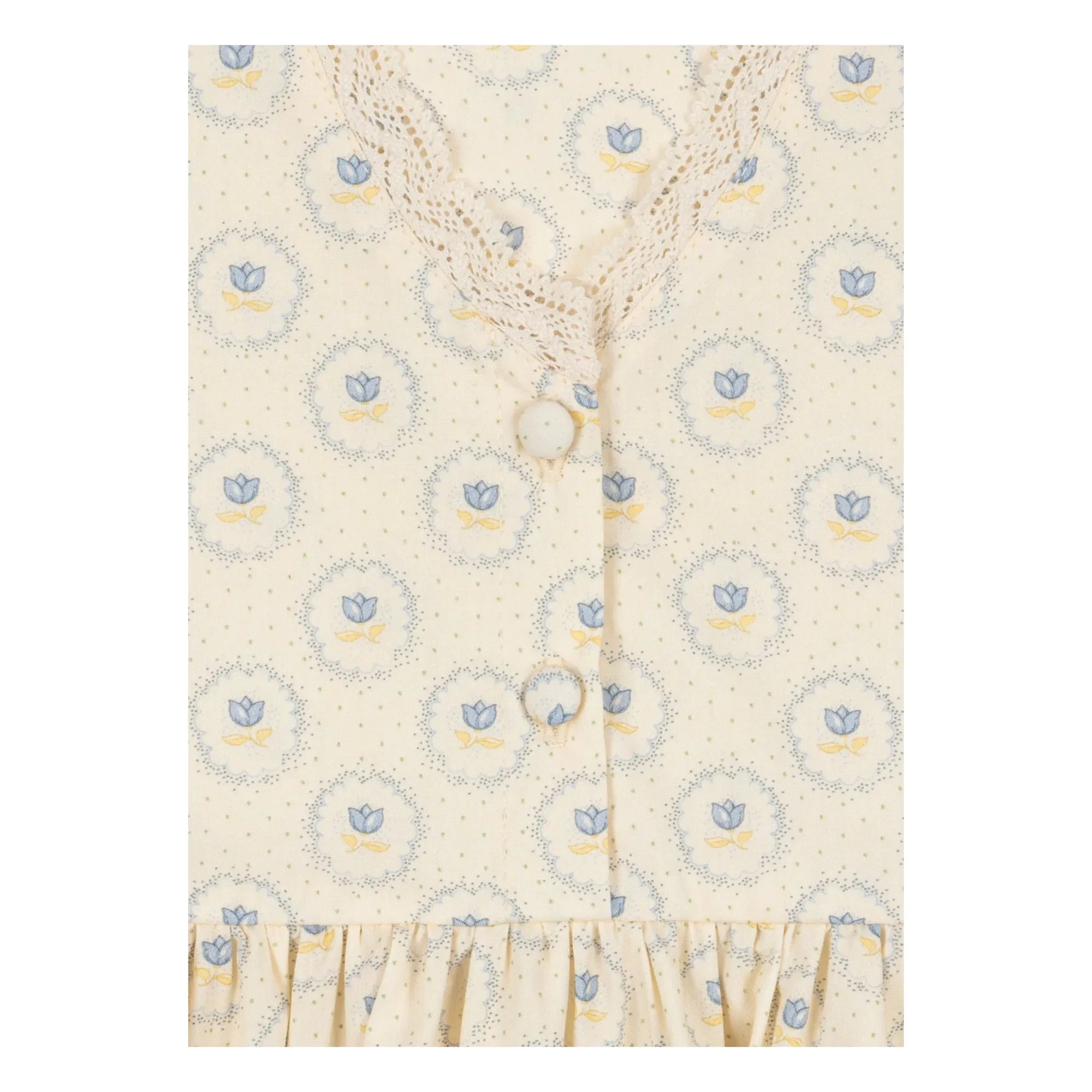 Konges Sløjd - Organic Cotton Lace Dress | Ecru