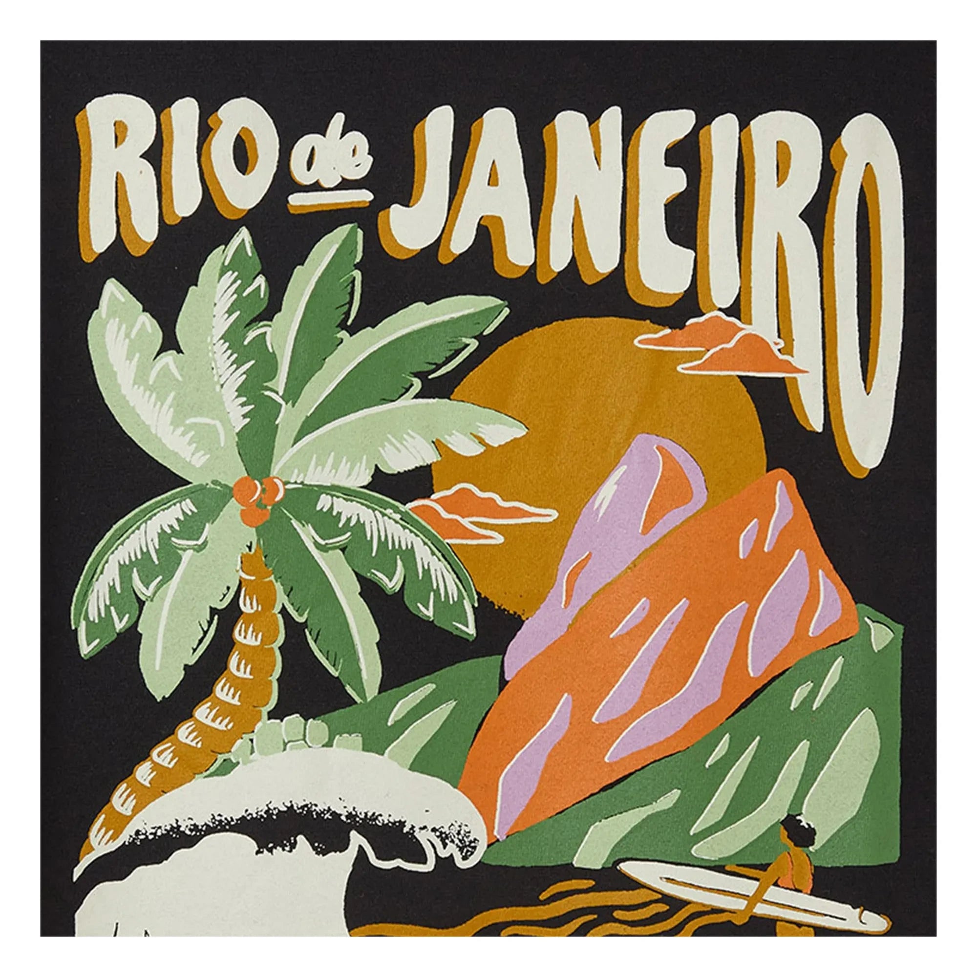Fabula - Rio Janeiro T-shirt | Black