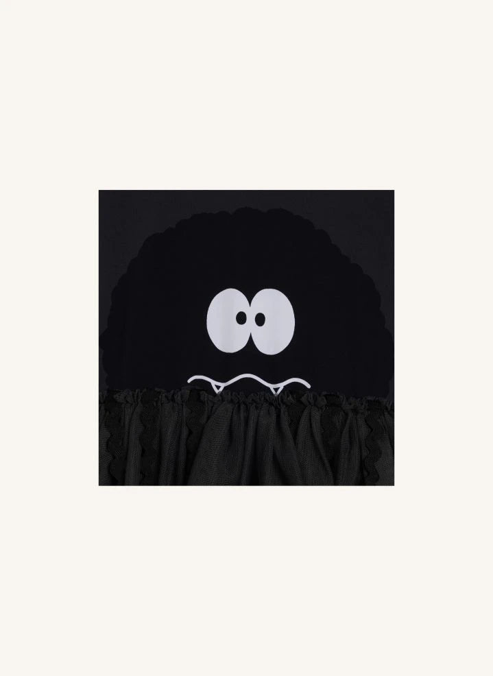 Stella McCartney Kids - Tulle Spider Dress | Black