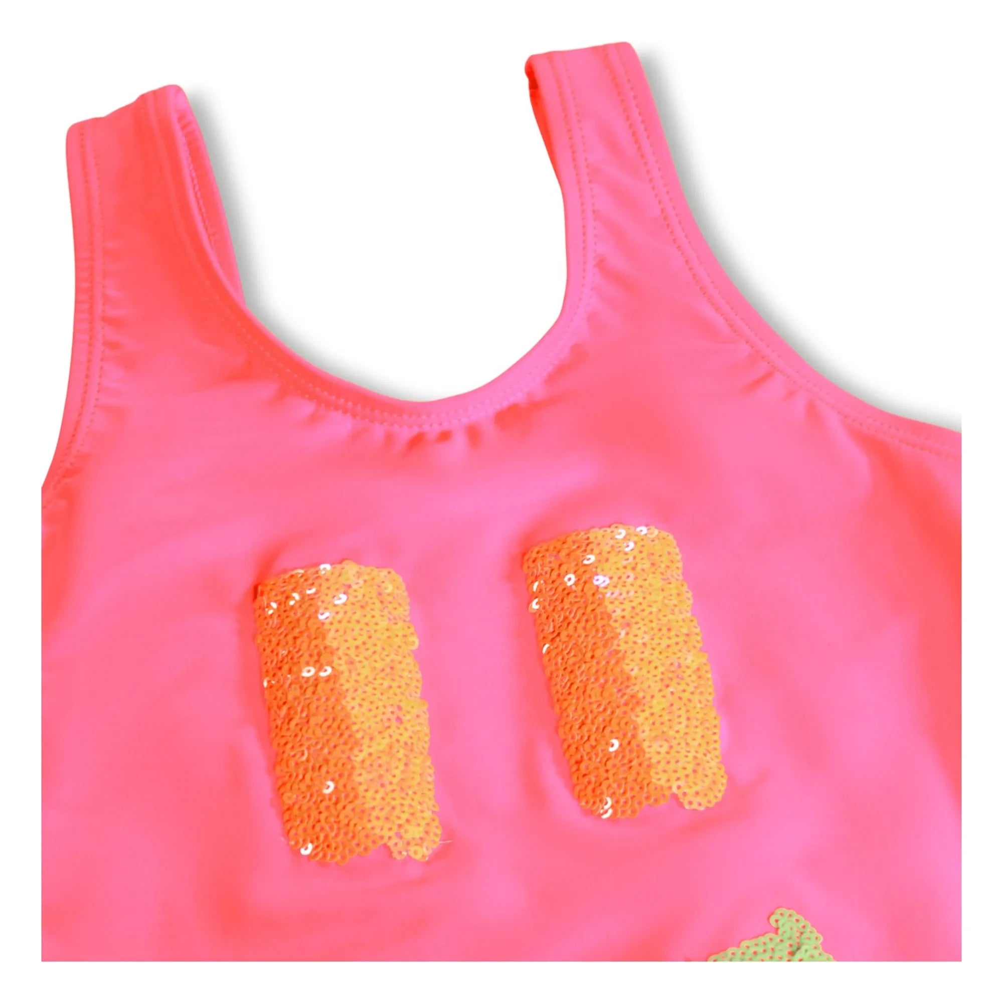 Molo - Nika Smile Swimsuit Made from Recycled Fibers | Fuchsia