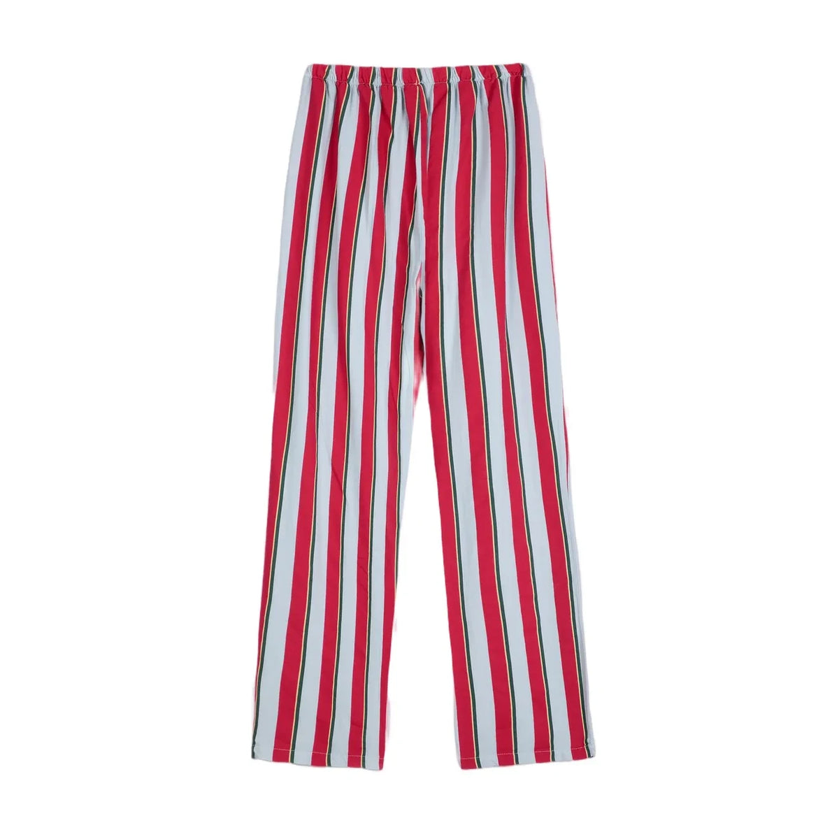 Bobo Choses - Organic Cotton Checked Flannel Pajamas | Red