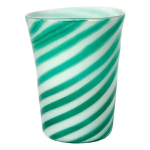 Bitossi - Bachette Verde üfleme cam bardaklar - 2'li Set | Yeşil