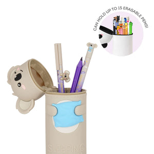 Legami - Koala "Sleeping la Vida Loca" 2-in-1 Silicone Pencil Case - Kawaii