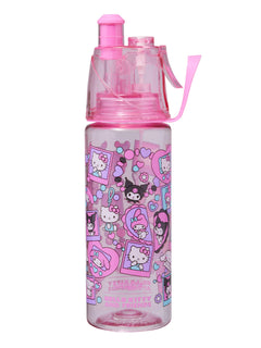 Smiggle - Hello Kitty ve Arkadaşları Su Püskürtmeli 560ML Suluk