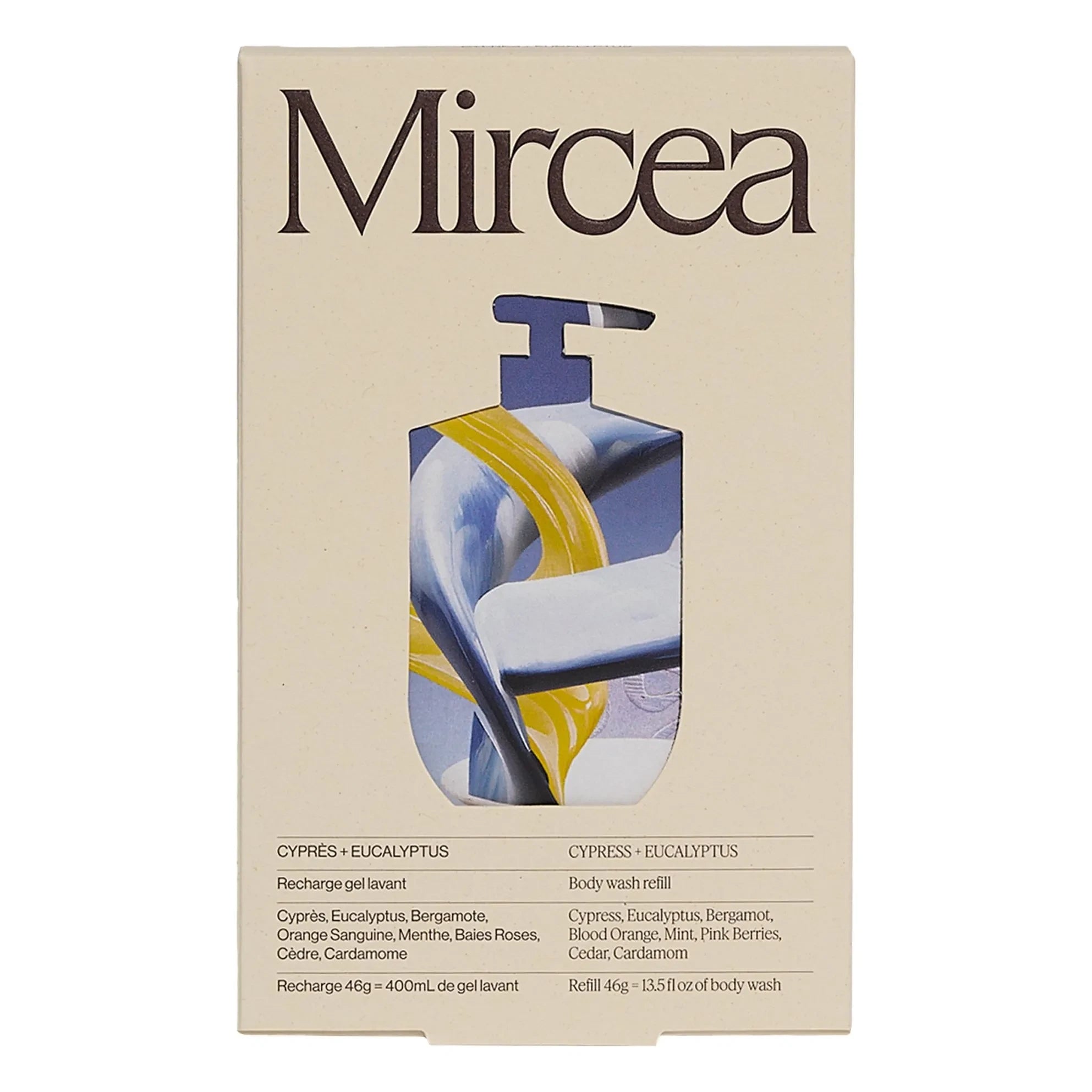 Mircea - Cypress + Eucalyptus Shower Gel Backup - 400ml