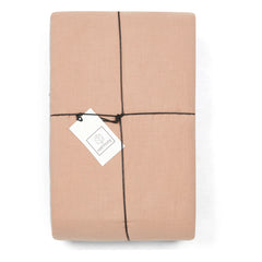 Haomy - Dili Cotton Satin Duvet Cover | Beige Pink