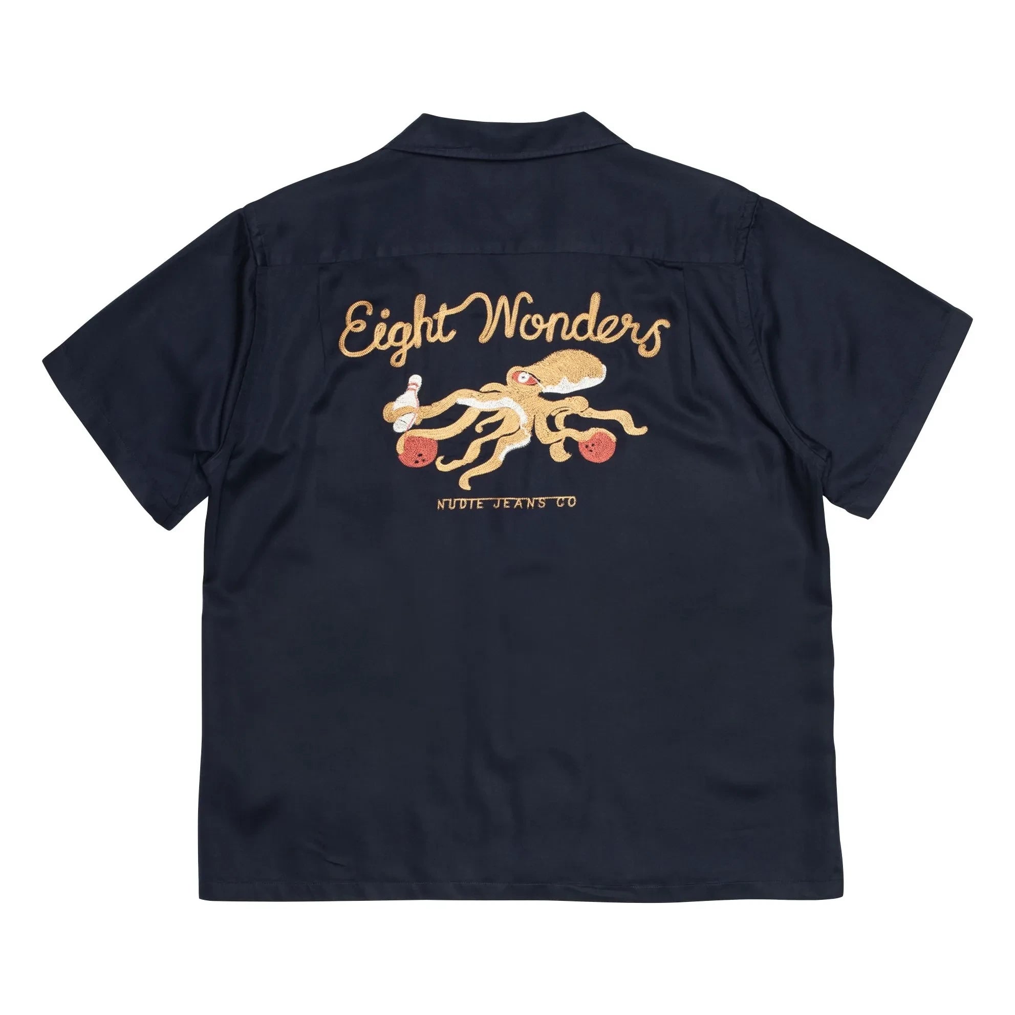 Nudie Jeans - Arthur Bowling Shirt | Dark Blue