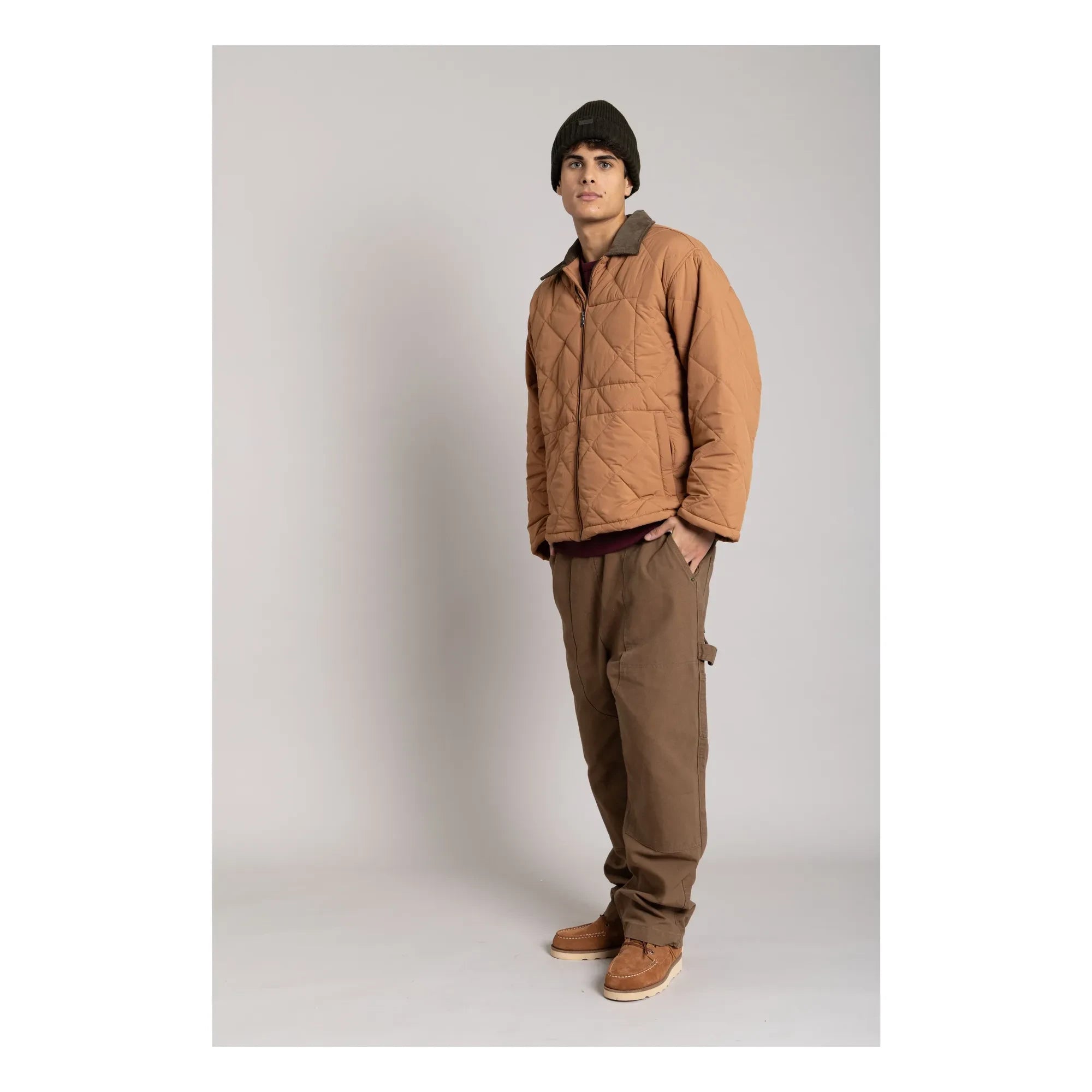 Smallable Man - Lonzo Quilted Jacket | Camel