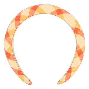 Jelly Mallow - Carreaux Headband | Yellow