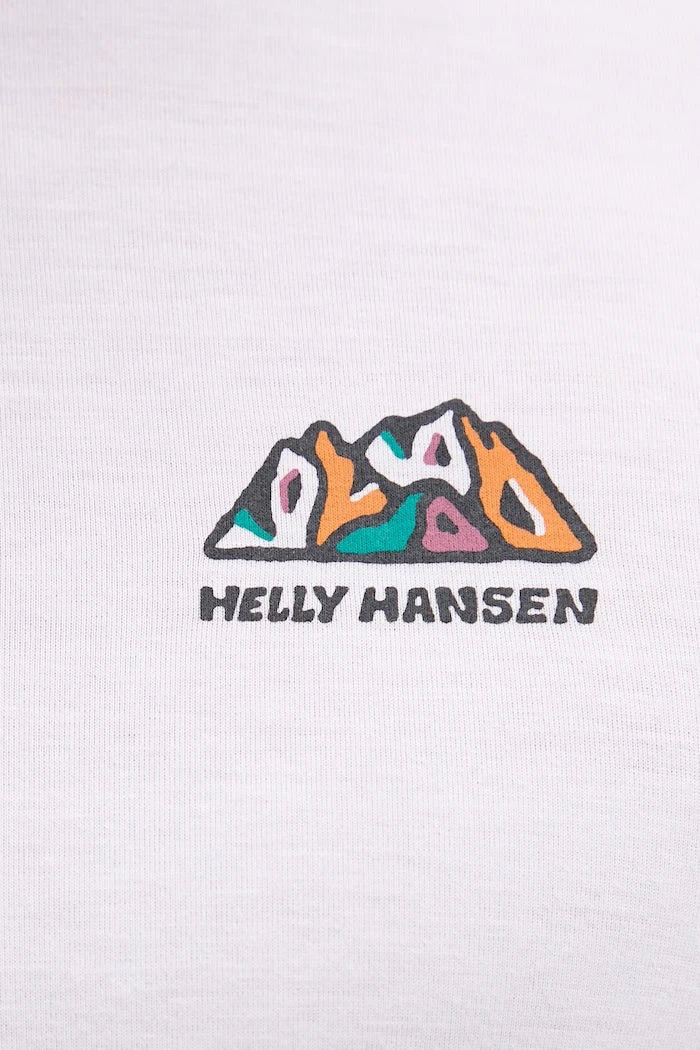 Helly Hansen erkek spor tişörtü SKOG RECYCLED GRAPHIC