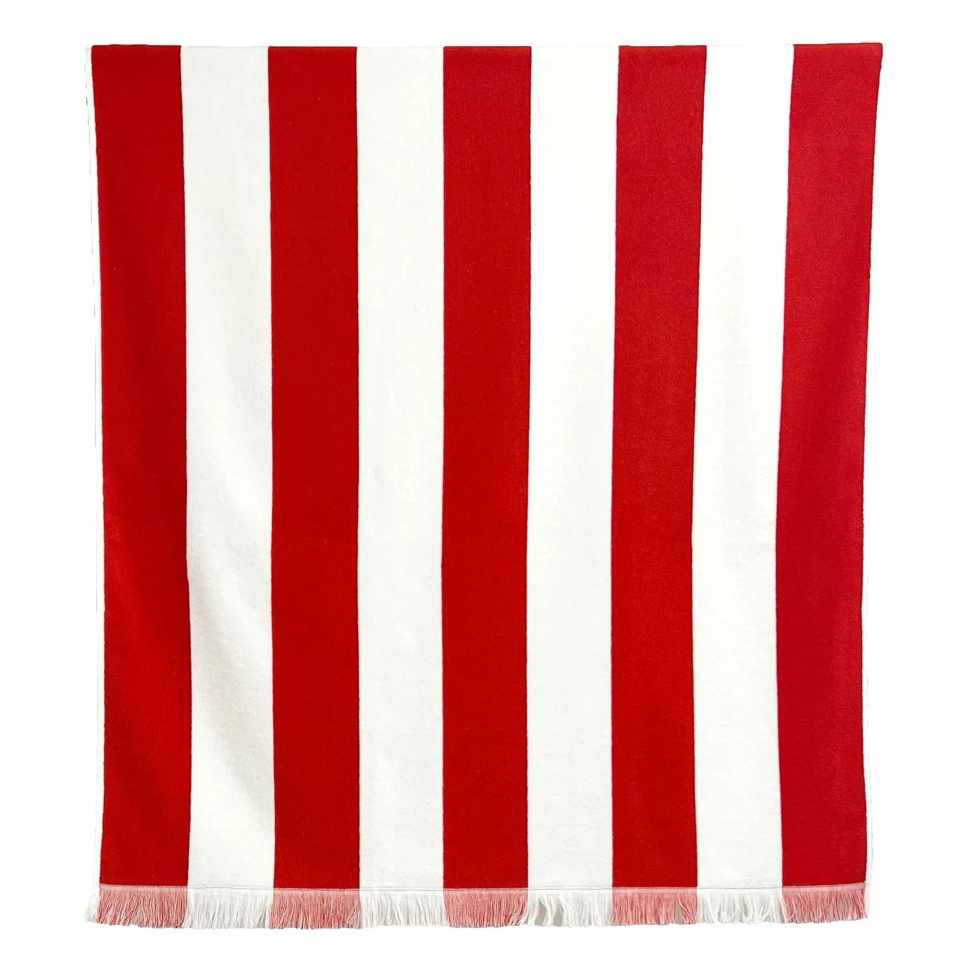 Haomy - Porto beach towel | Vermilion