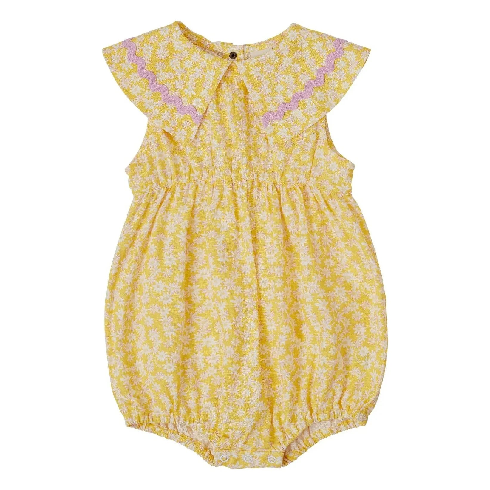 Goldie + Ace - Fleurie Keten tulum | Sarı