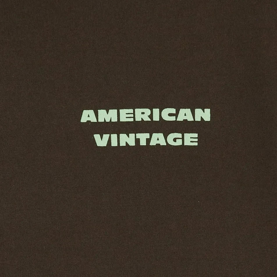 American Vintage - Fizvalley Logo T-shirt | Brown