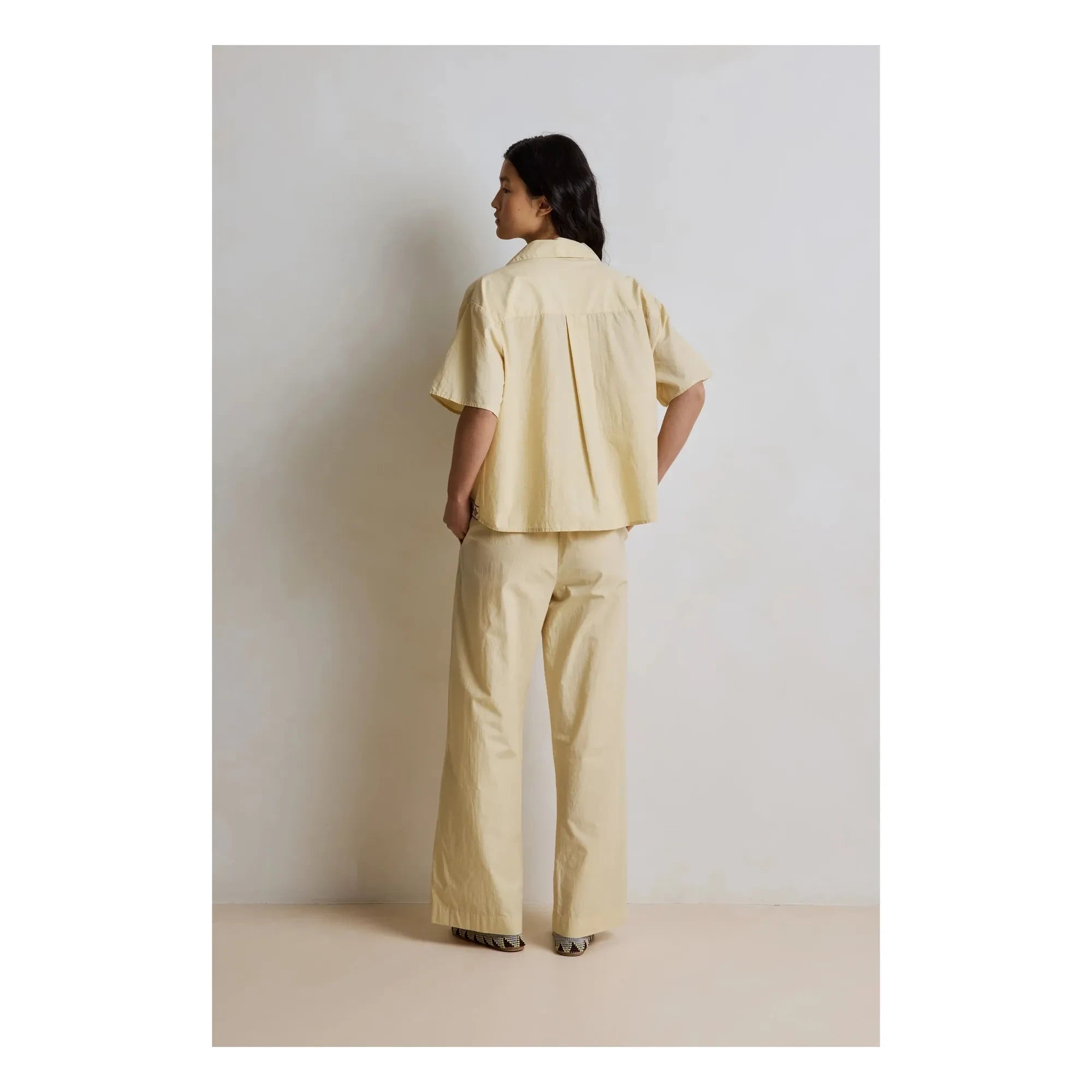 Hod - Poppy Cotton Pants | Champagne