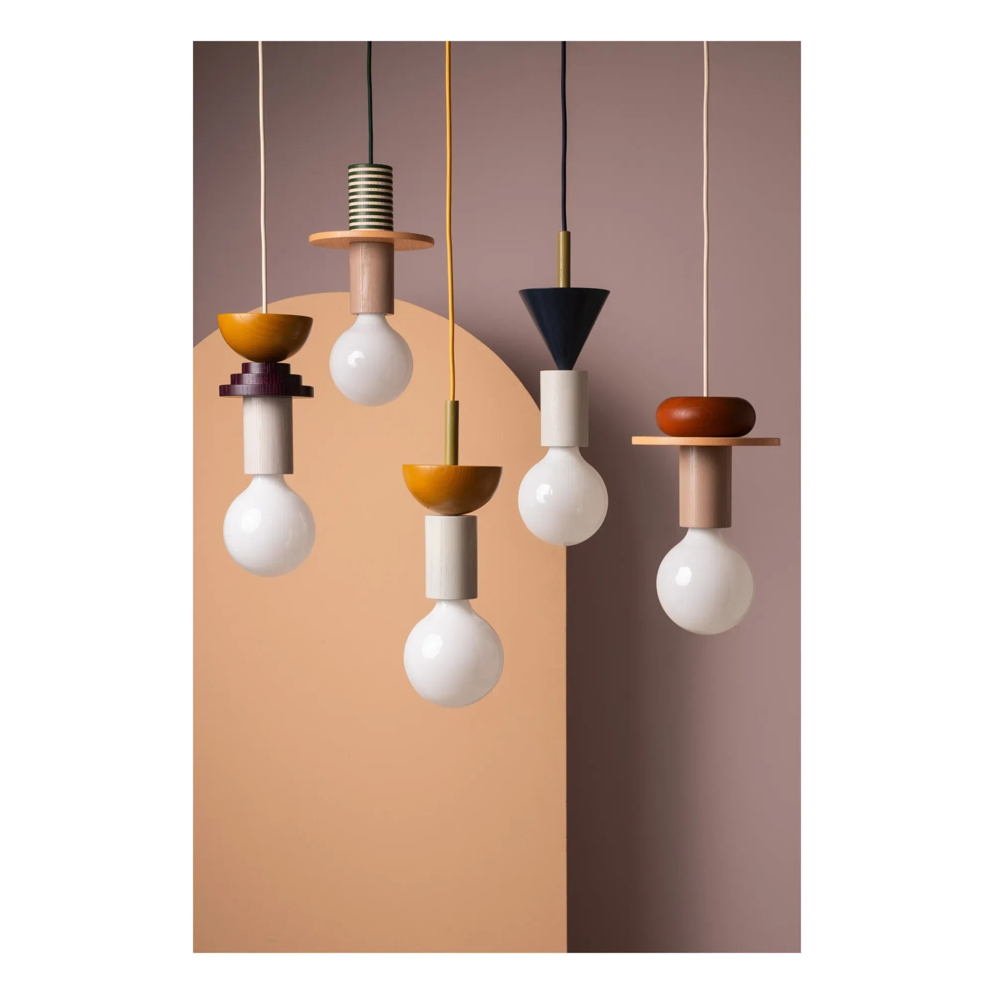 Schneid Studio - Junit Meringue Pendant Lamp | Coffee