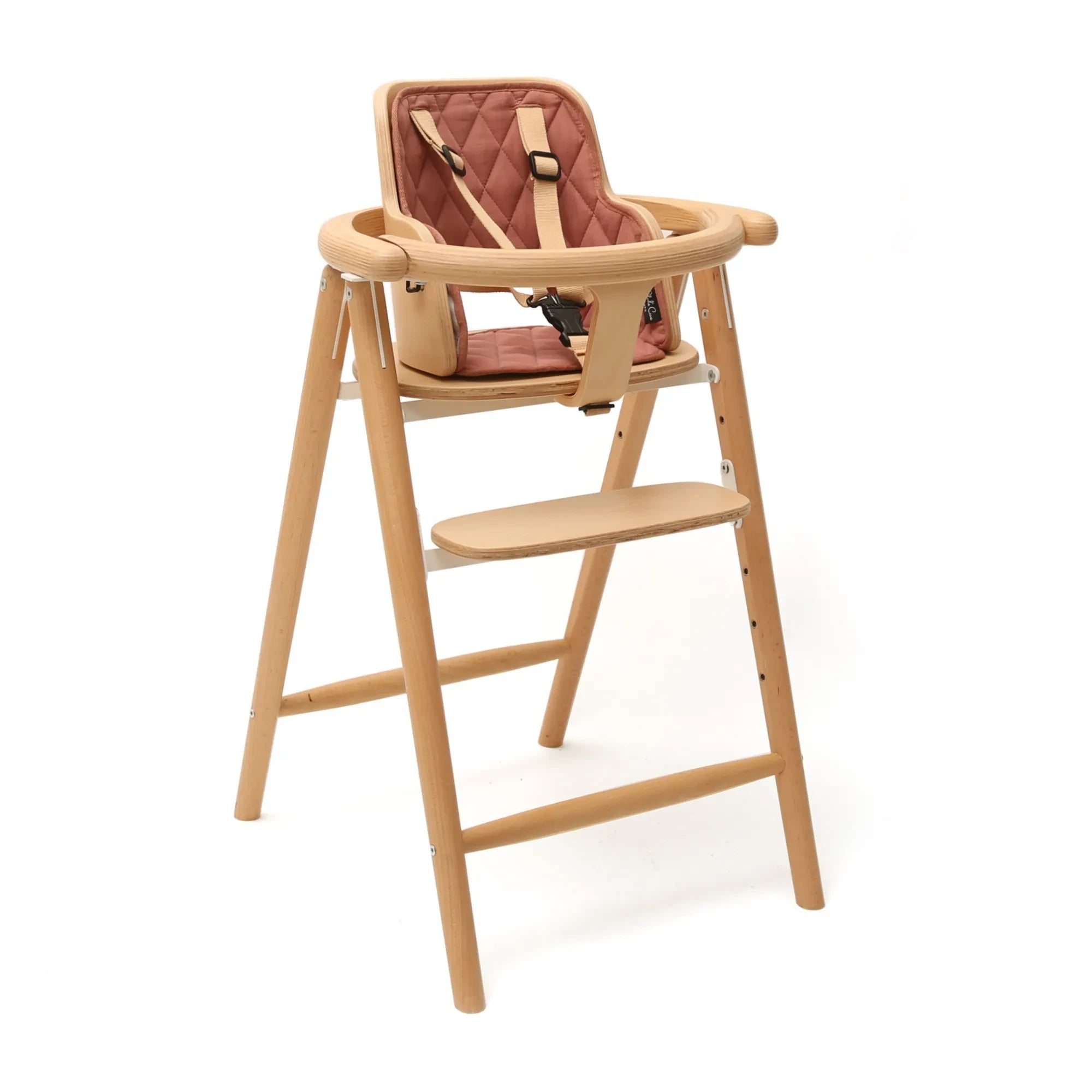 Charlie Crane - Tobo High Chair Cushion | Cherry Wood