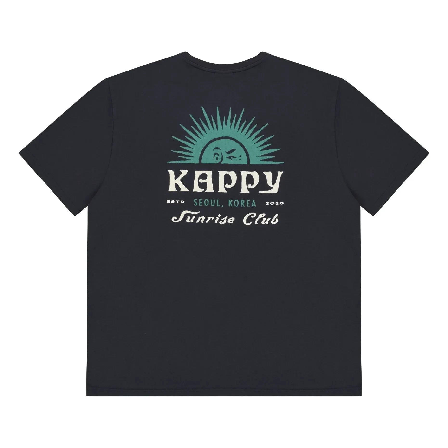 Kappy - Sunny Wink Tişört | Koyu Mavi