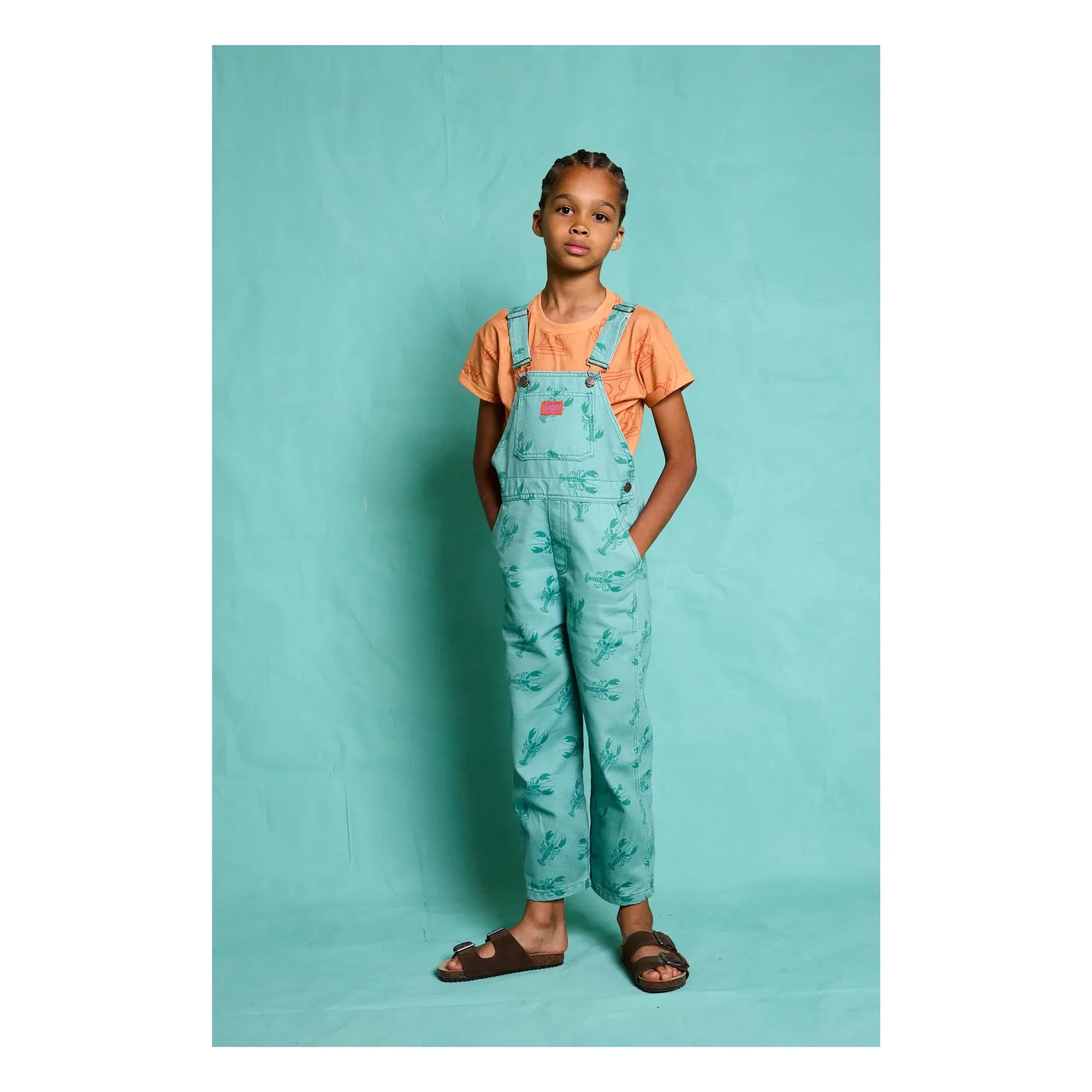 Favorite People - Pesto Lobster Overalls | Green