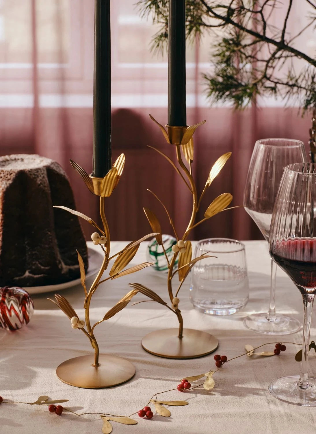 Broste Copenhagen - Moss Wreath | Brass