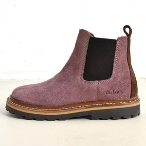 du Loua - Louis Suede Boots | Pink