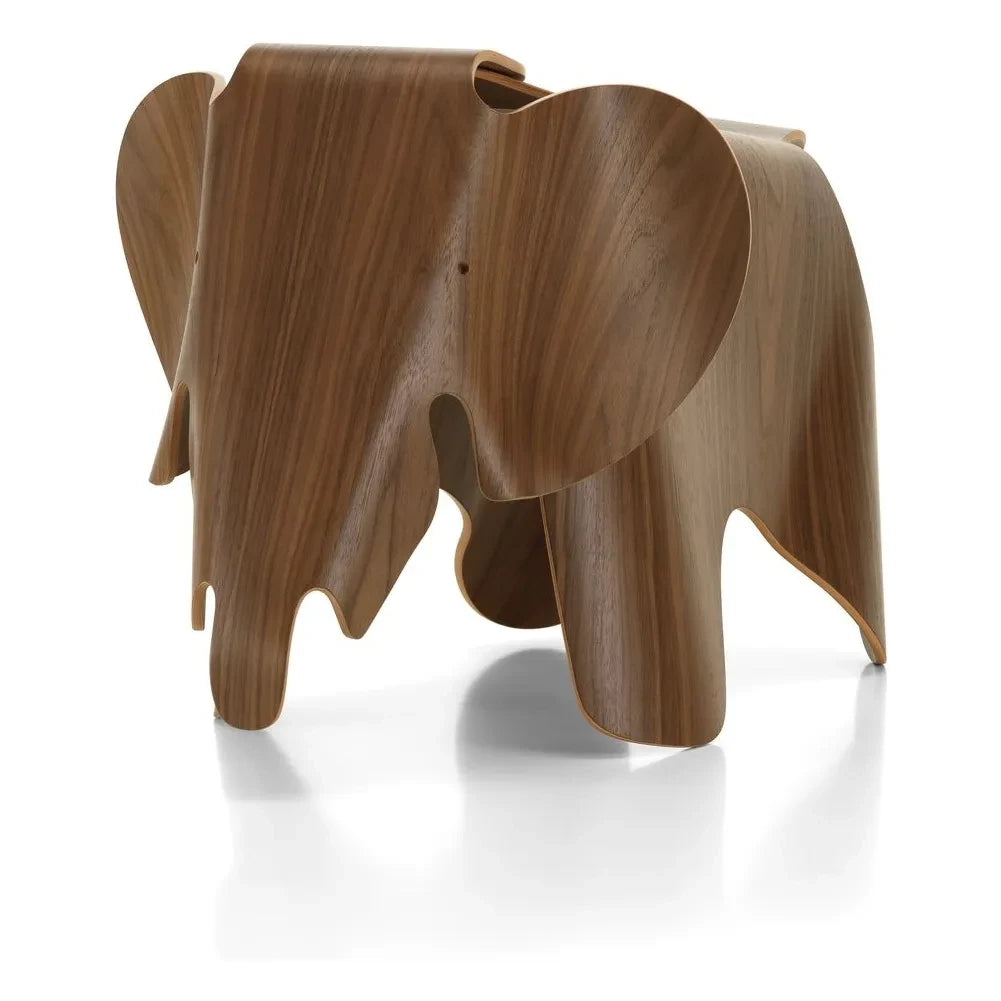 Vitra - Eames fil taburesi | Koyu ahşap