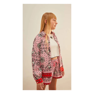 Fabula - Pink Short-String Bandana