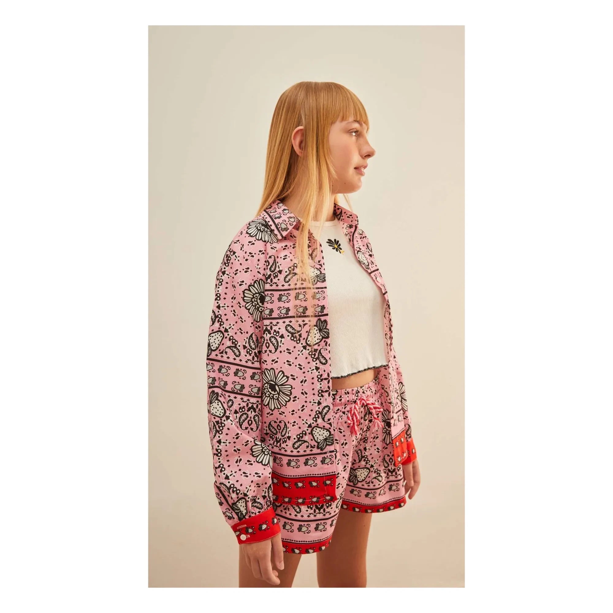 Fabula - Pink Short-String Bandana