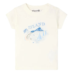 Bonpoint - Tom T-Shirt Organik pamuk | Krem
