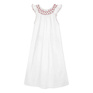 Scarlette Ateliers - Dona Embroidered Nightgown | Red