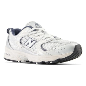 New Balance - Elastic Lace Sneakers 530 | White satin