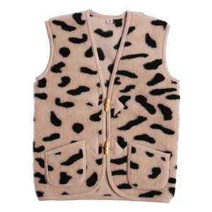Alwero - Alpen Cheetah Sleeveless Vest - Adult Collection | Beige