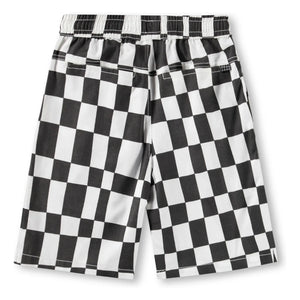 Molo - Arrow Damier Organic Cotton Shorts | Black