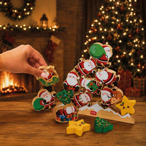 Legami - Stackable Wooden Game - Ho Ho Ho Balancing Game