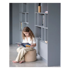 Wigiwama - Kadife puf | Bej