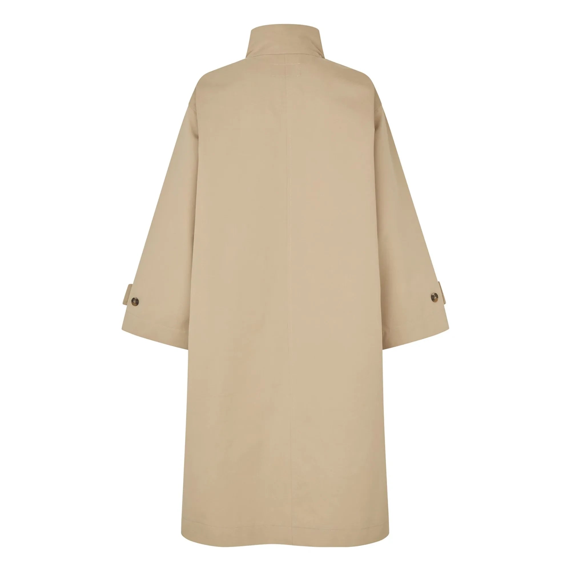 Lollys Laundry - Russi Cotton Trench Coat | Beige