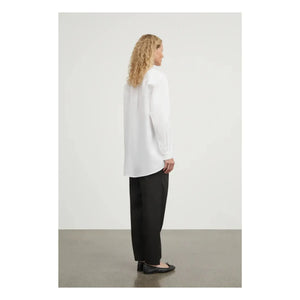 Skall Studio - Edgar Organic Cotton Poplin Pants | Black