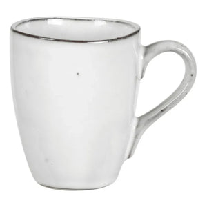 Broste Copenhagen - Handle Nordic Sand Stoneware Mug | Light Gray