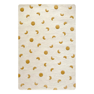 Maison Deux - Woollen Moon Rug | Gold