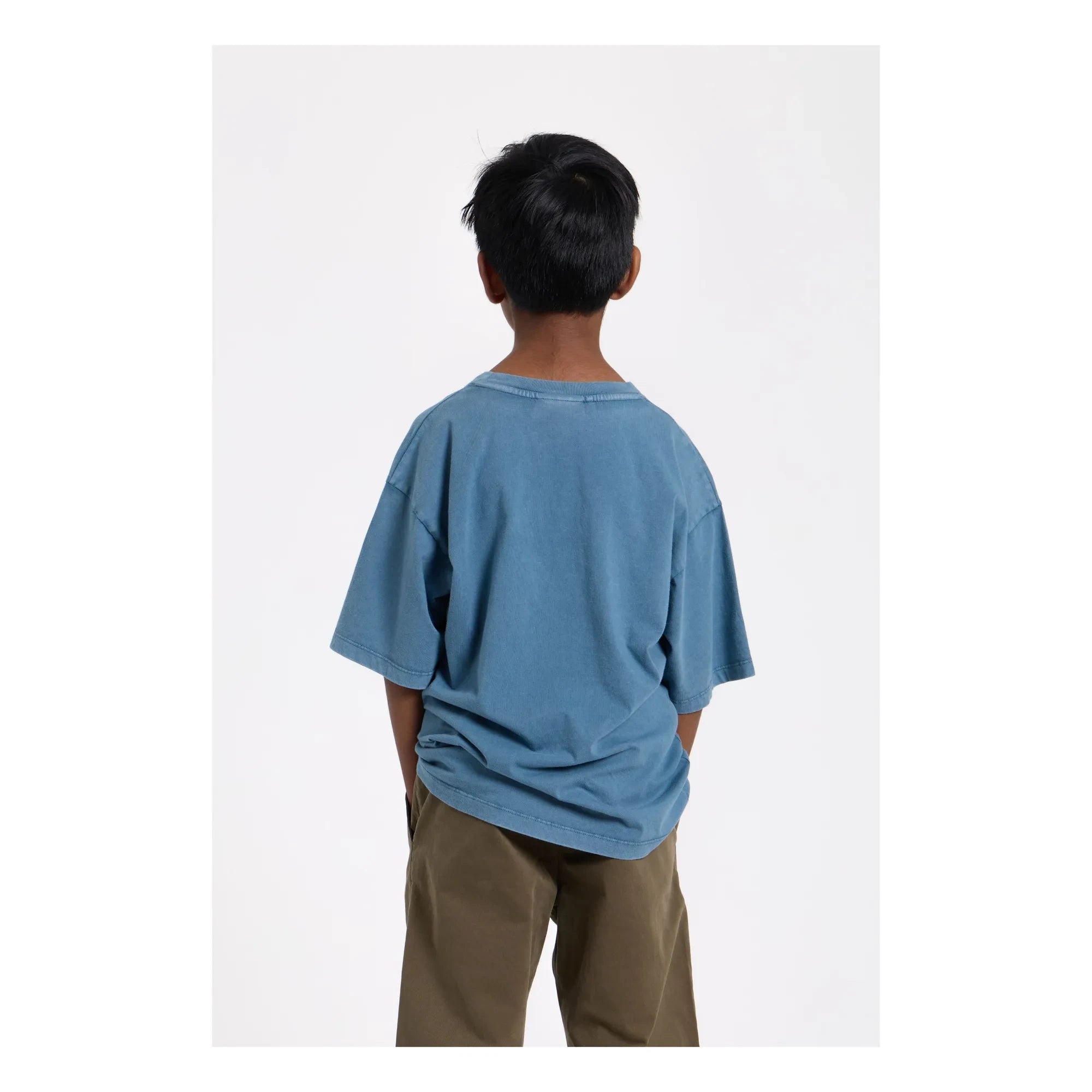 Hundred Pieces - Finn Organic Cotton T-Shirt | Blue