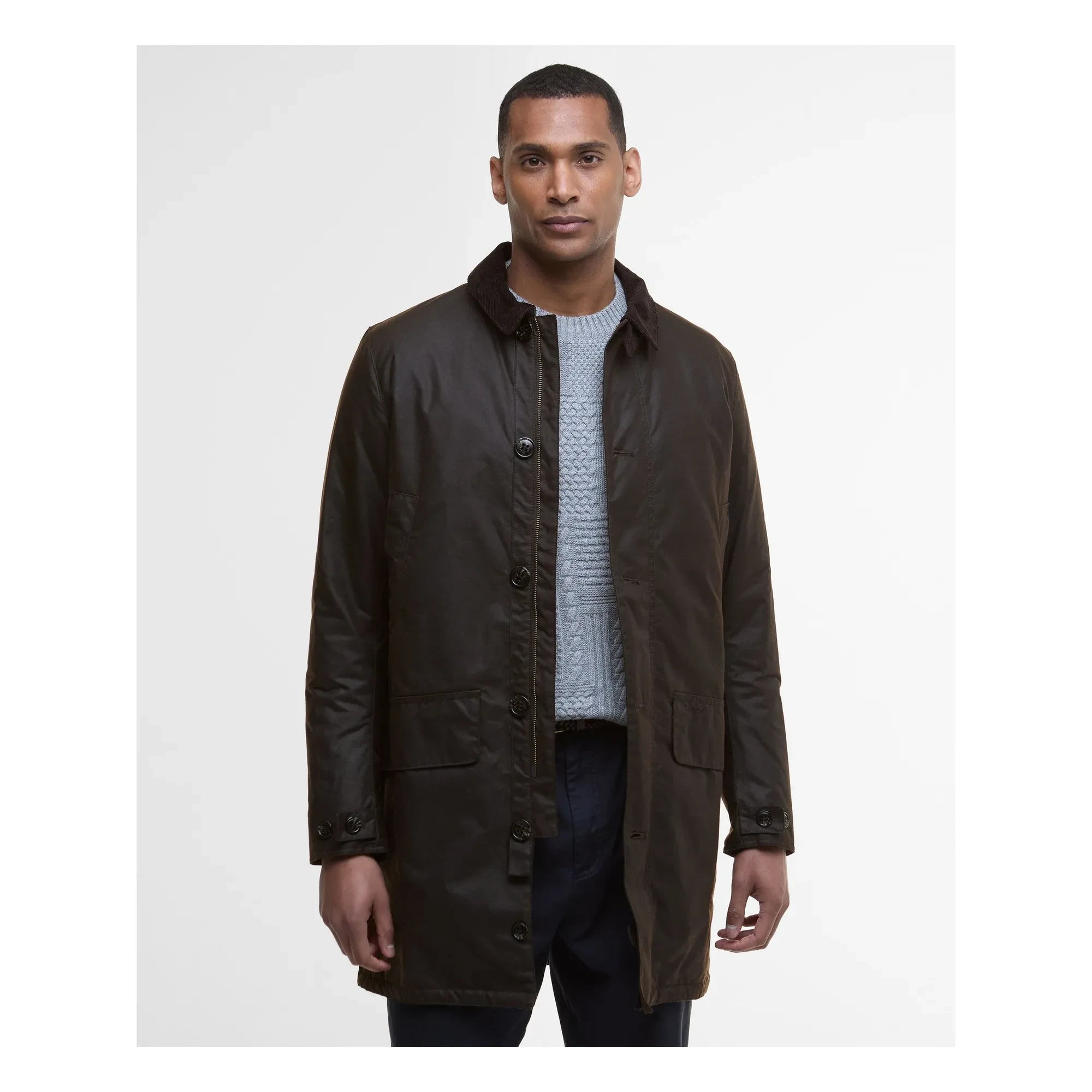 Barbour - Mac Waxed Ceket | Kahverengi